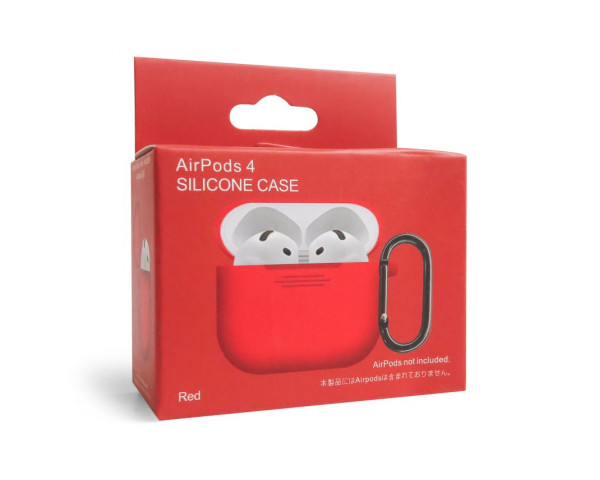 Чохол для AirPods 4 Slim red (08)