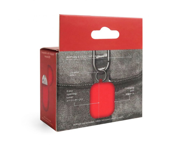 Чохол для AirPods 4 Slim red (08)