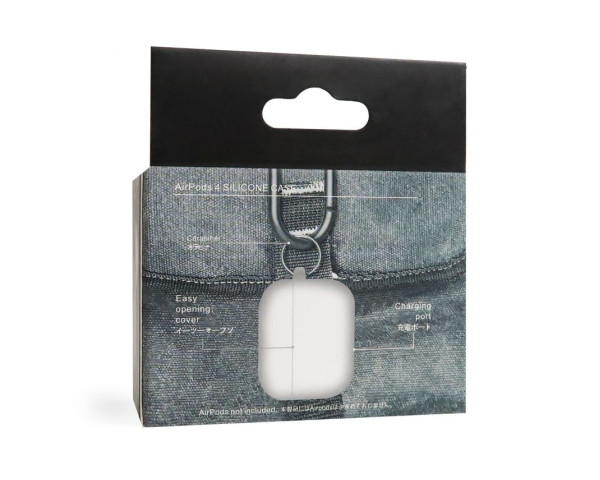 Чохол для AirPods 4 Slim white (11)