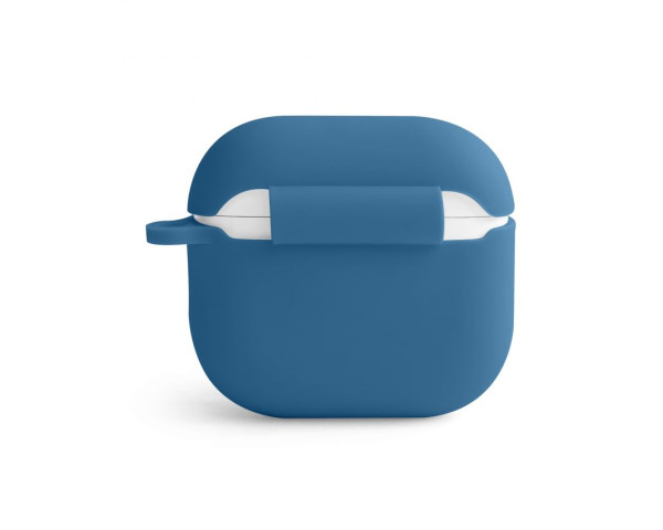 Чехол для AirPods 4 Slim dark blue (19)