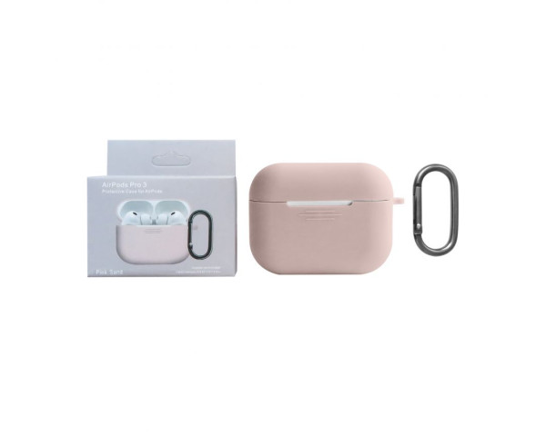 Чохол для Airpods Pro 3 Slim pink sand (02)