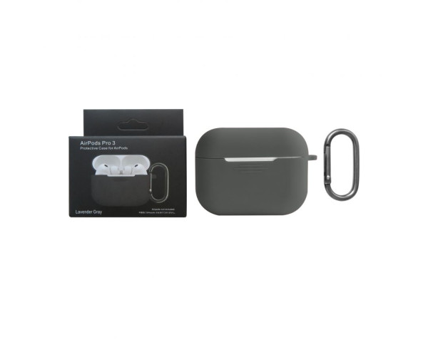 Чохол для Airpods Pro 3 Slim lavender grey (13)