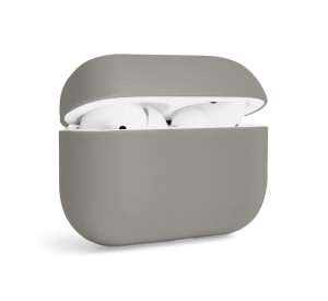 Чохол для AirPods Pro Slim stone (dust grey) (01)