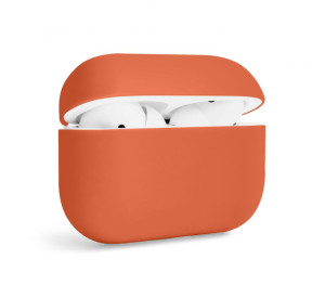 Чохол для AirPods PRO Slim (04) light orange (papaya)_світло-оранжевий