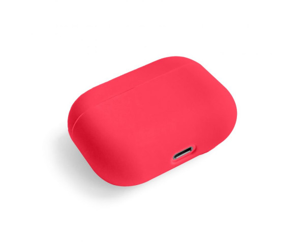 Чохол для AirPods PRO Slim (10) lotus (pale mauve)_рожево-червоний