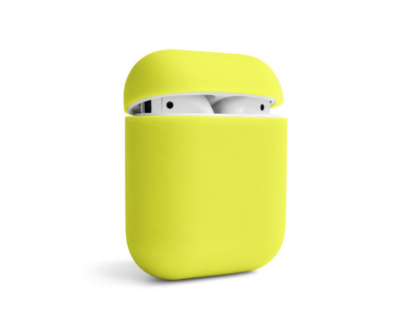 Чехол для AirPods Slim lime (07)