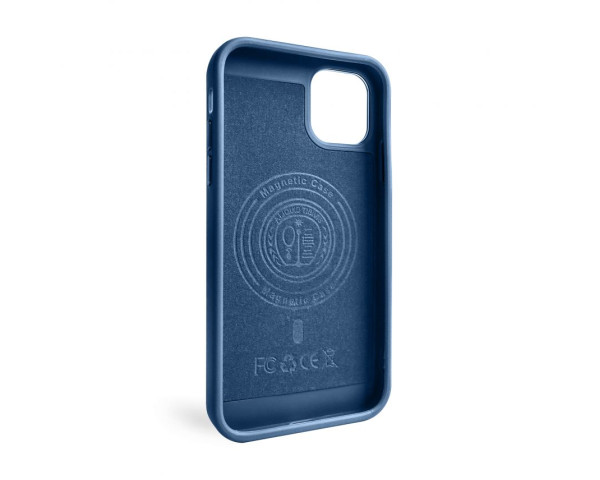 Чехол с функцией MagSafe Textured для Apple iPhone 11 blue (05)