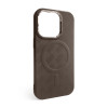 Чехол с функцией MagSafe Textured для Apple iPhone 13 Pro brown (02)