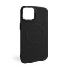 Чехол с функцией MagSafe Textured для Apple iPhone 14 black (03)