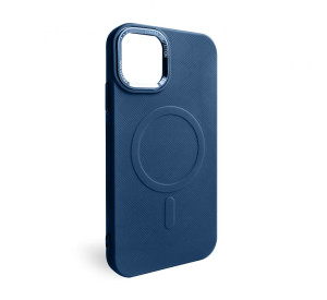 Чохол з функцією MagSafe Textured для Apple iPhone 15 blue (05)