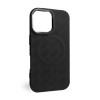 Чохол з функцією MagSafe Textured для Apple iPhone 16 black (03)