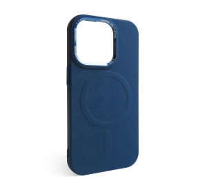 Чохол з функцією MagSafe Textured для Apple iPhone 16 Pro Max blue (05)