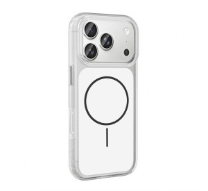 Чохол з функцією MagSafe для Apple iPhone 15 clear/white (03)