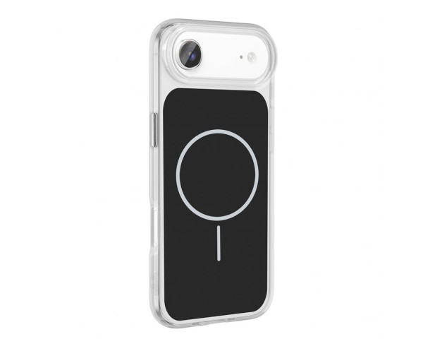 Чехол с функцией MagSafe для Apple iPhone 17 Air clear/black (02)