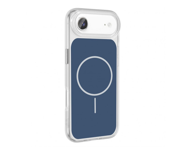 Чехол с функцией MagSafe для Apple iPhone 17 Air clear/dark blue (04)