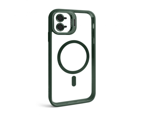 Чохол із підставкою та захистом для камер MagSafe для iPhone 11 (1) green