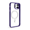 Чехол с функцией MagSafe для Apple iPhone 11 с подставкой и защитой для камер violet