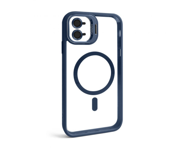 Чохол із підставкою та захистом для камер MagSafe для iPhone 11 (4) dark blue