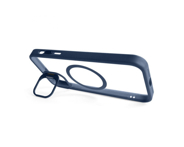Чохол із підставкою та захистом для камер MagSafe для iPhone 11 (4) dark blue