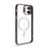 Чохол з функцією MagSafe для Apple iPhone 11 з підставкою та захистом для камер light grey