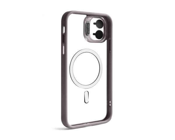 Чохол з функцією MagSafe для Apple iPhone 11 з підставкою та захистом для камер light grey