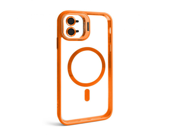 Чохол із підставкою та захистом для камер MagSafe для iPhone 11 (7) orange