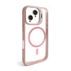 Чохол з функцією MagSafe для Apple iPhone 11 з підставкою та захистом для камер pink (10)