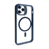Чохол з функцією MagSafe для Apple iPhone 11 Pro з підставкою та захистом для камер dark blue (4)