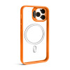 Чохол з функцією MagSafe для Apple iPhone 11 Pro з підставкою та захистом для камер orange (7)