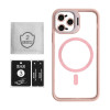 Чохол з функцією MagSafe для Apple iPhone 11 Pro з підставкою та захистом для камер pink (10)