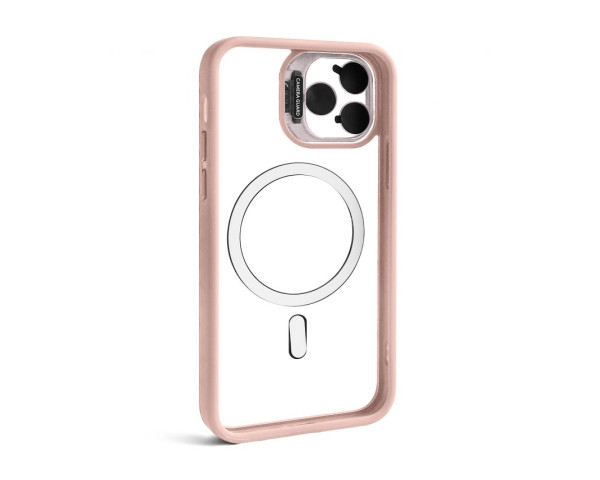 Чохол з функцією MagSafe для Apple iPhone 11 Pro з підставкою та захистом для камер pink (10)