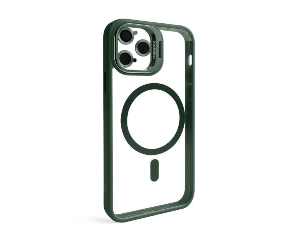 Чохол із підставкою та захистом для камер MagSafe для iPhone 11 Pro Max (1) green