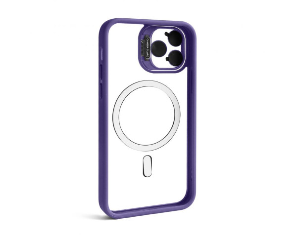 Чохол із підставкою та захистом для камер MagSafe для iPhone 11 Pro Max (2) violet