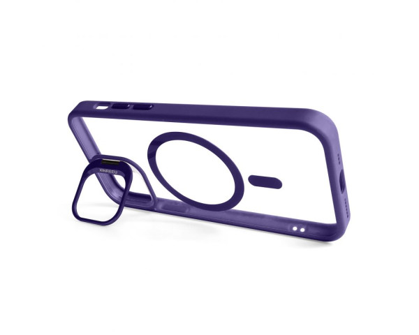 Чохол із підставкою та захистом для камер MagSafe для iPhone 11 Pro Max (2) violet