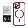 Чохол із підставкою та захистом для камер MagSafe для iPhone 11 Pro Max (5) bordo