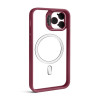 Чохол із підставкою та захистом для камер MagSafe для iPhone 11 Pro Max (5) bordo
