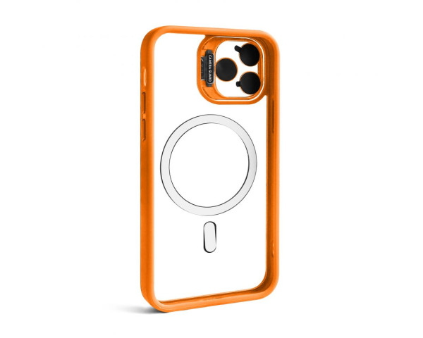 Чохол із підставкою та захистом для камер MagSafe для iPhone 11 Pro Max (7) orange