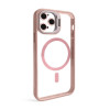 Чохол з функцією MagSafe для Apple iPhone 11 Pro Max з підставкою та захистом для камер pink (10)