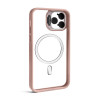 Чохол з функцією MagSafe для Apple iPhone 11 Pro Max з підставкою та захистом для камер pink (10)