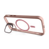 Чохол з функцією MagSafe для Apple iPhone 11 Pro Max з підставкою та захистом для камер pink (10)