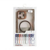 Чохол з функцією MagSafe для Apple iPhone 11 Pro Max з підставкою та захистом для камер pink (10)