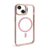Чохол з функцією MagSafe для Apple iPhone 12 Pro Max з підставкою та захистом для камер pink (10)