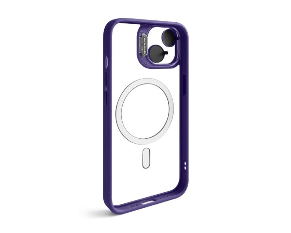 Чохол із підставкою та захистом для камер MagSafe для iPhone 13 (2) violet