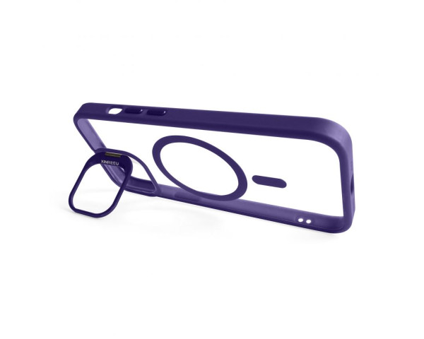 Чохол із підставкою та захистом для камер MagSafe для iPhone 13 (2) violet