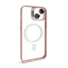 Чохол з функцією MagSafe для Apple iPhone 13 з підставкою та захистом для камер pink (10)