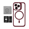 Чохол із підставкою та захистом для камер MagSafe для iPhone 13 Pro (5) bordo