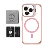 Чохол з функцією MagSafe для Apple iPhone 13 Pro з підставкою та захистом для камер pink (10)