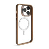 Чохол з функцією MagSafe для Apple iPhone 14 Pro Max з підставкою та захистом для камер gold brown (9)