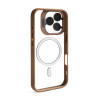 Чохол з функцією MagSafe для Apple iPhone 15 Pro Max з підставкою та захистом для камер gold brown (9)