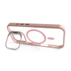 Чохол з функцією MagSafe для Apple iPhone 15 Pro Max з підставкою та захистом для камер pink (10)